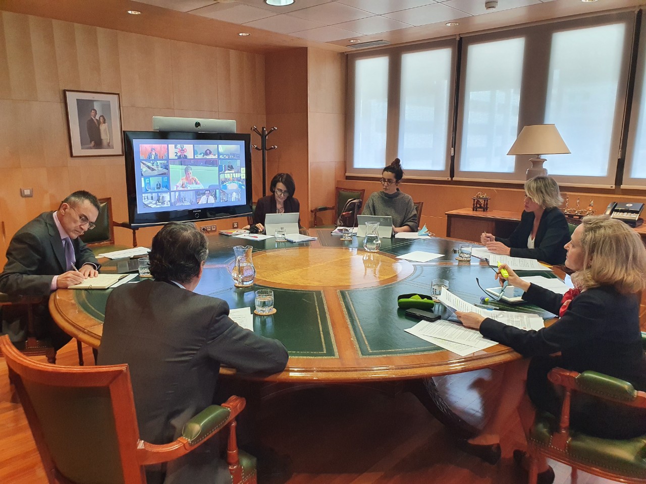 La vicepresidenta tercera del Govern participa en el Consell Europeu de ministres de Telecomunicacions