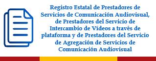 Registro Estatal de Prestadores de Servicios de Comunicación Audiovisual