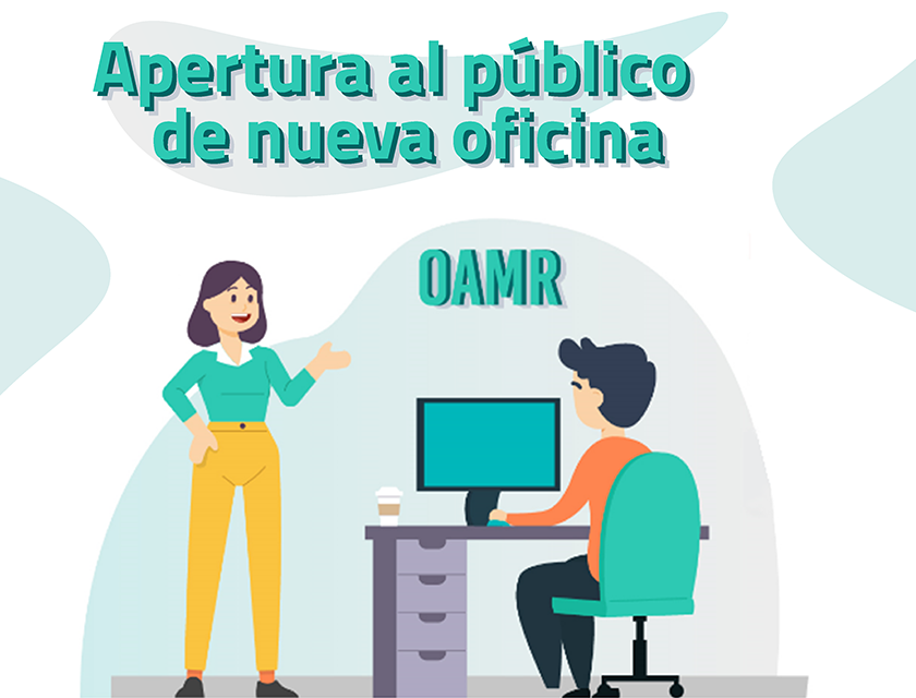 Apertura al público de la oficina de asistencia en materia de registro