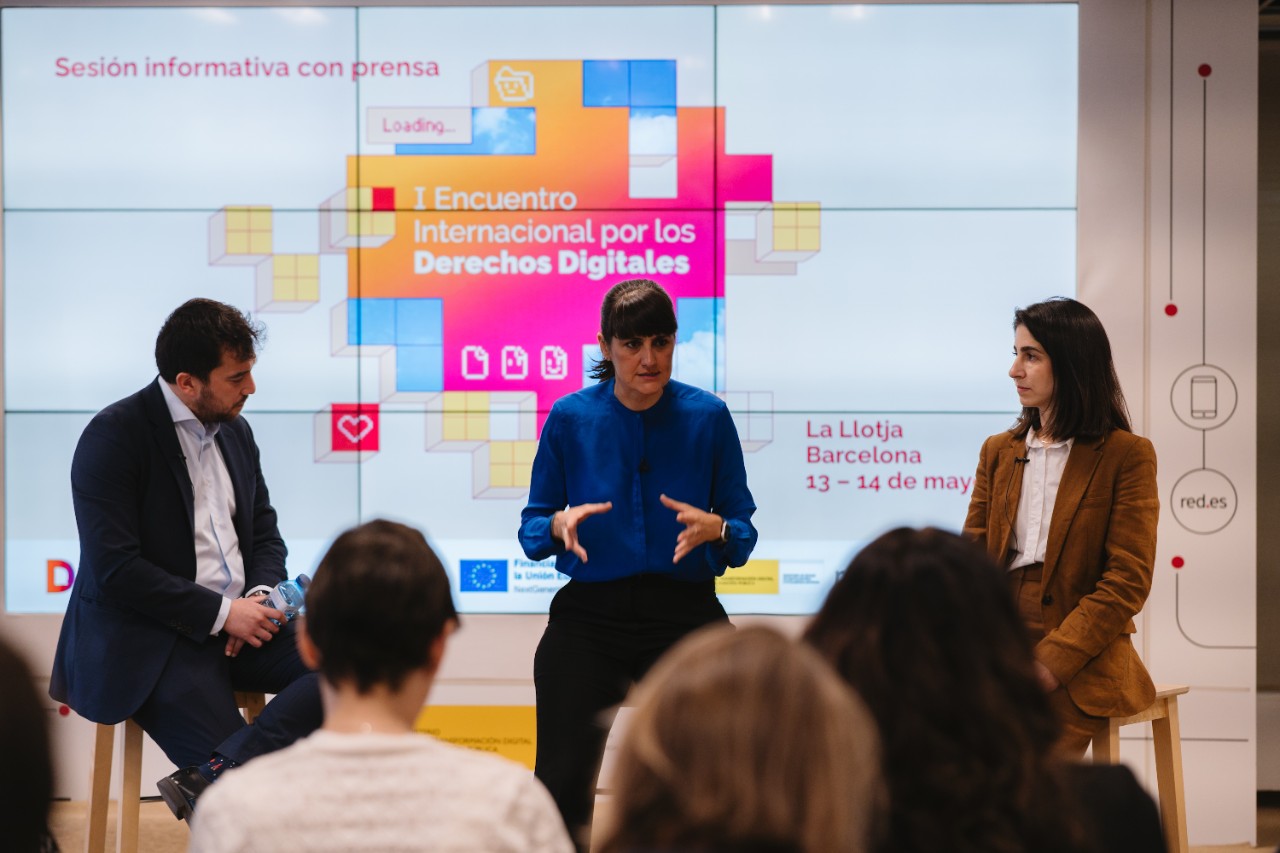 Presentación del I Encuentro de Derechos Digitales.