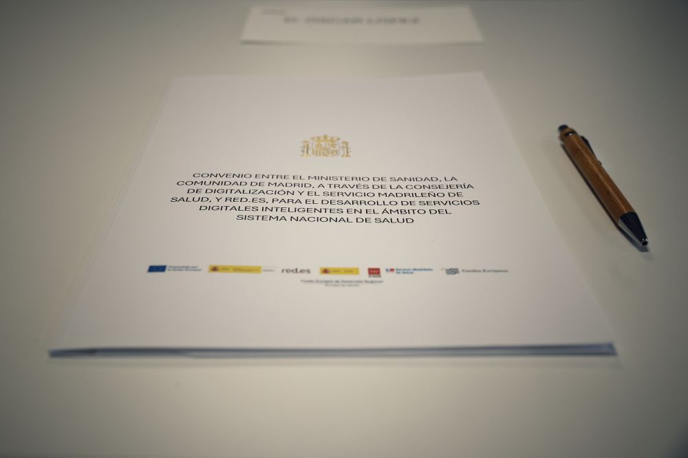 El convenio firmado. 