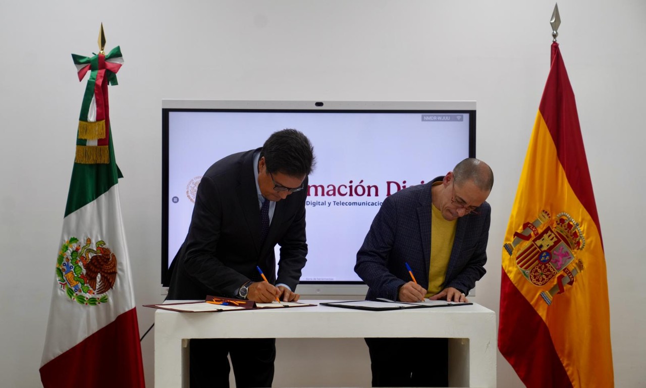 Firma del MoU con México.