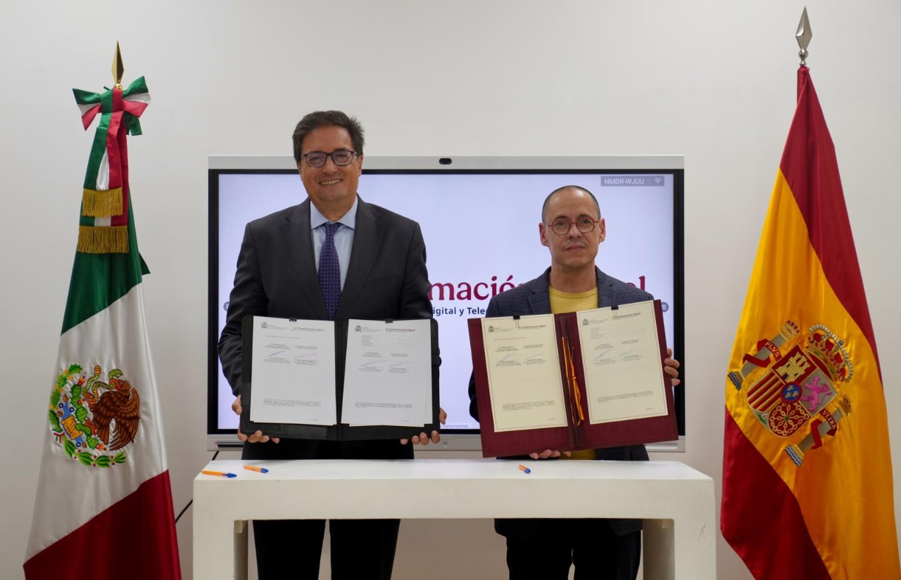 Firma del MoU con México.