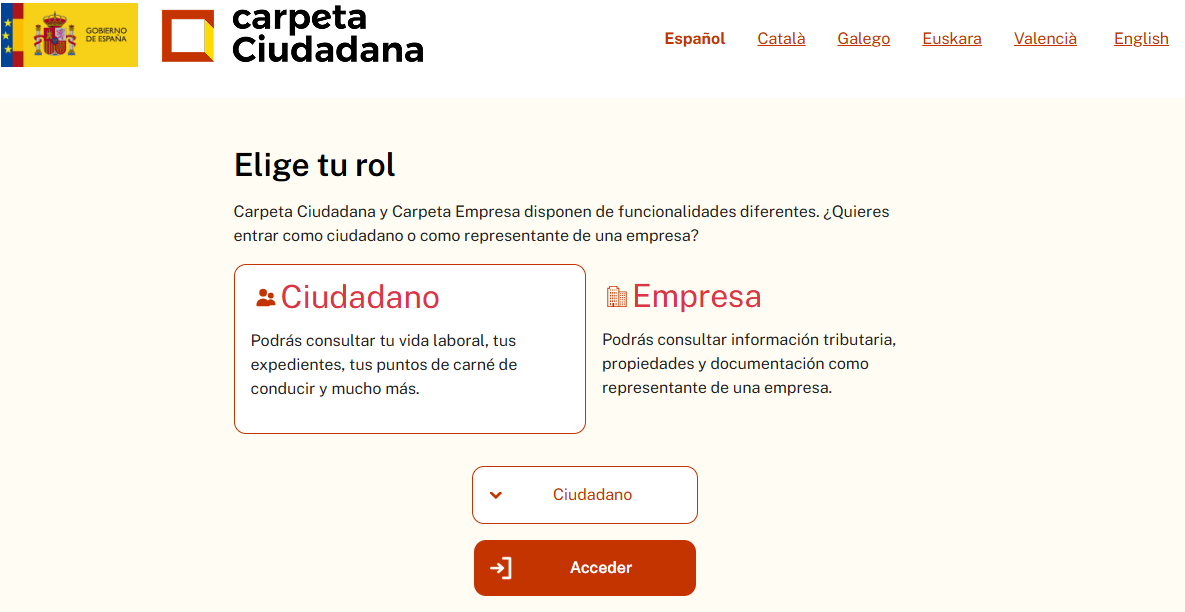 carpeta ciudadana