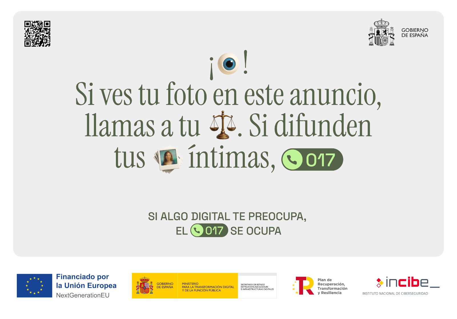 Si tienes fiebre, llamas al médico. Si tu ordenador tiene un virus, 017. Si algo digital te preocupa, el 017 se ocupa.