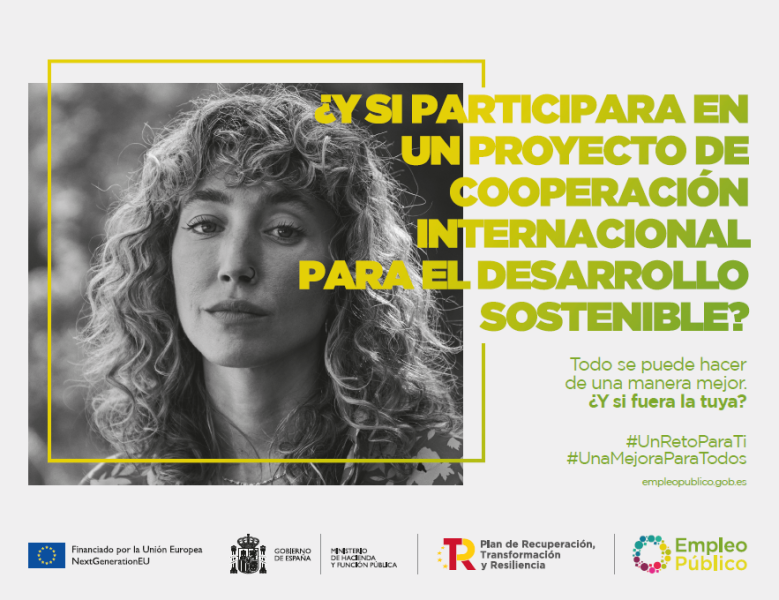 ¿Y si participara en un proyecto de cooperación internacional para el desarrollo sostenible? ¿Y si participara en un proyecto de cooperación internacional para el desarrollo sostenible?