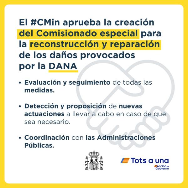 Imagen Comisionado DANA