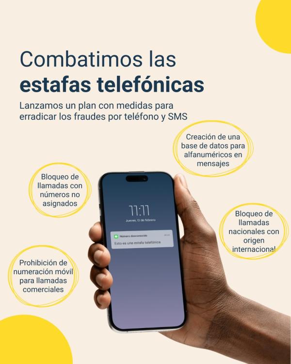 entran en vigor las primeras medidas del Plan del Gobierno contra las estafas telefónicas 