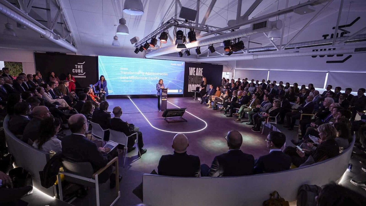 Photo Conference “Transforming the Administration to Modernize Spain”
