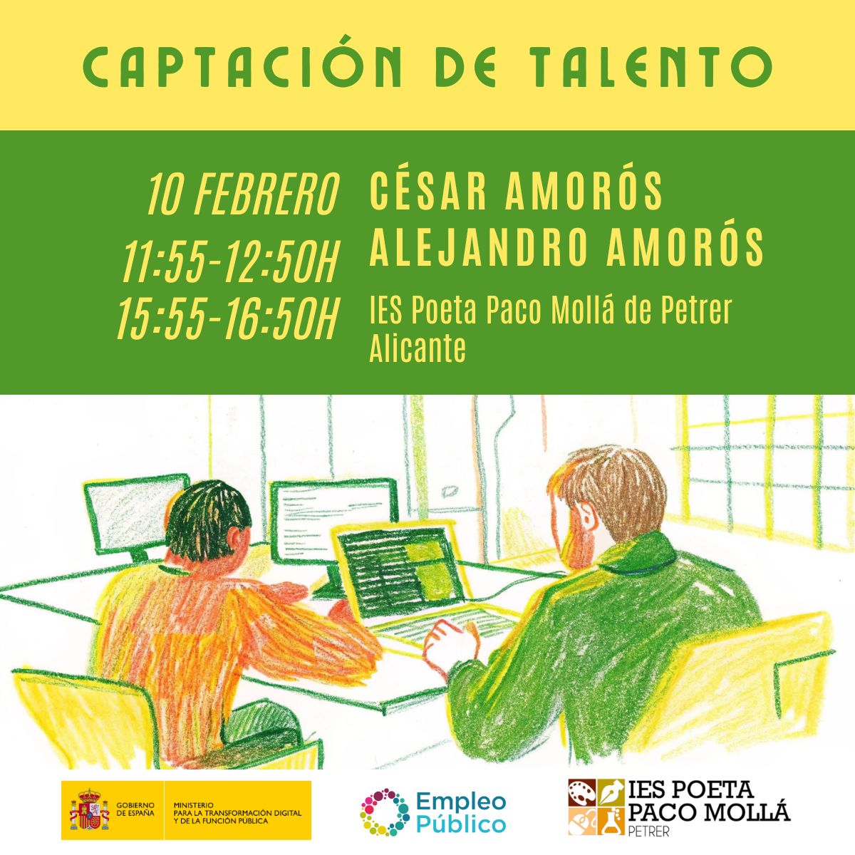 cartel cuadrado - 16 dic