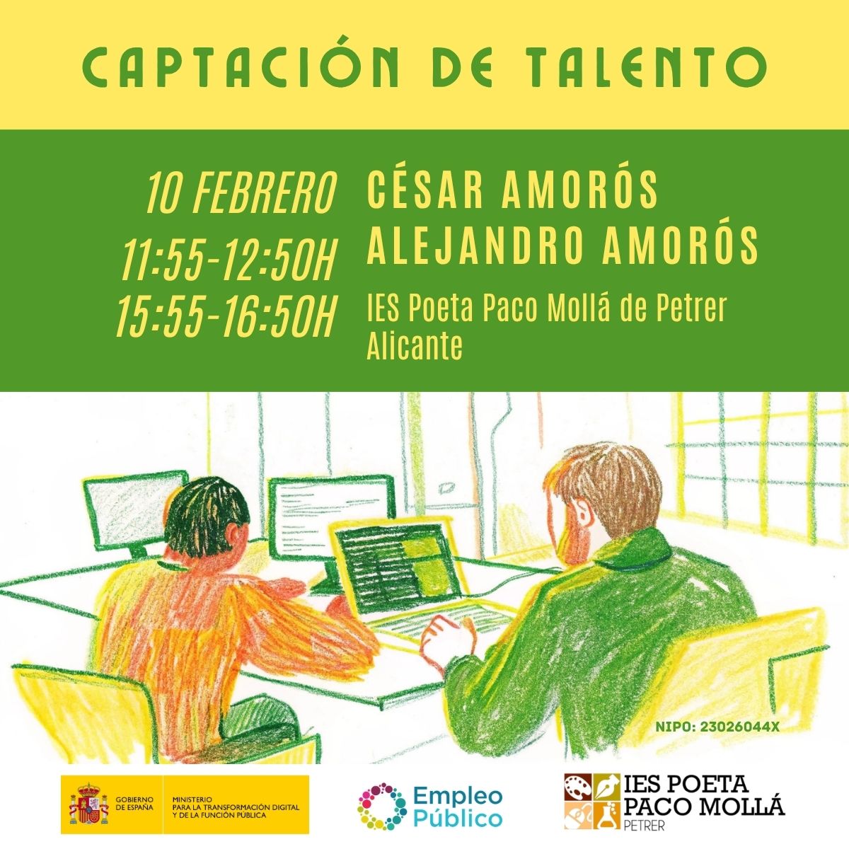 cartel cuadrado - 10 febrero