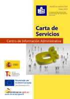 Carta de Servicios. Centro de Información Administrativa. Enero 2024