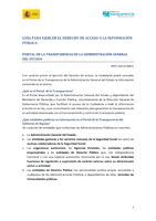 Guía de ejercicio de derecho de acceso
