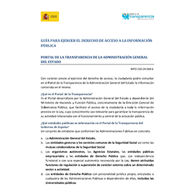 Guía de ejercicio de derecho de acceso