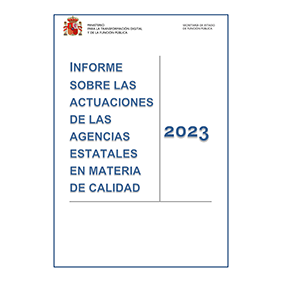 Informe sobre las actuaciones de las agencias estatales en materia de calidad