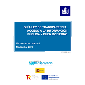 Lectura fácil de la ley de transparencia, acceso a la información pública y buen gobierno
