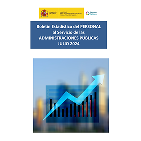 Boletín Estadístico del PERSONAL al Servicio de las ADMINISTRACIONES PÚBLICAS. JULIO 2024