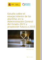 Estudio sobre el envejecimiento de las plantillas en la AGE 2023 y proyección futura a 2033